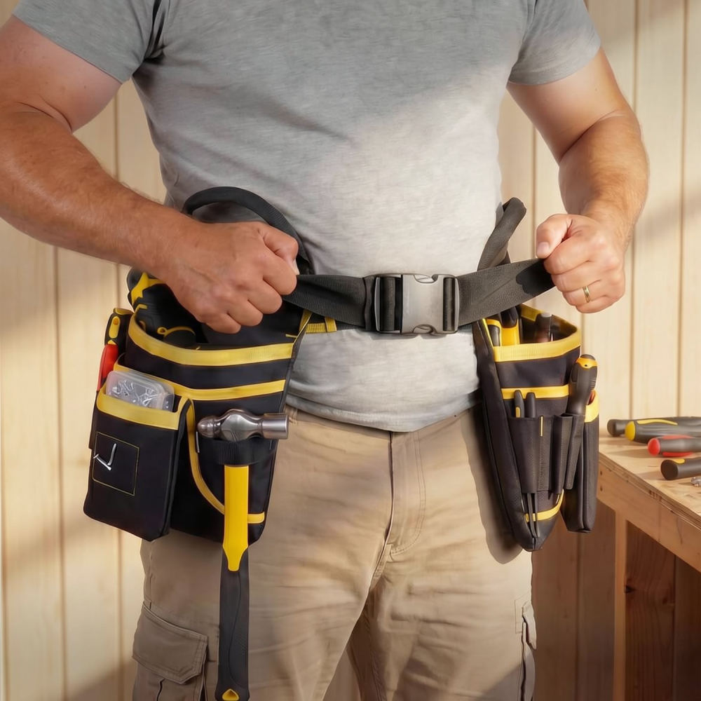 Heavy Equipment Electrician - 다용도 공구 허리 가방, 내구성이 뛰어난