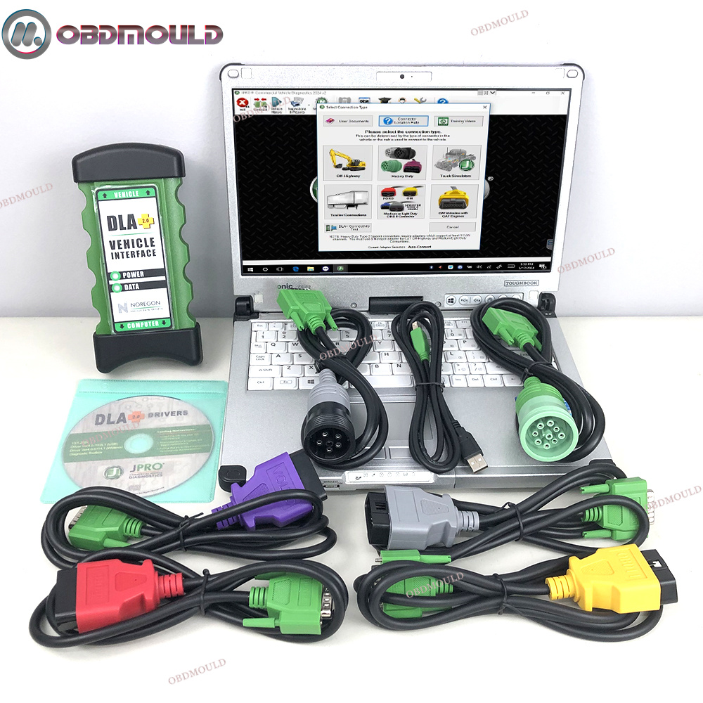 Heavy Equipment Software - ForJ-pro DLA 진단 DLA+CFC2 노트북 2.0
