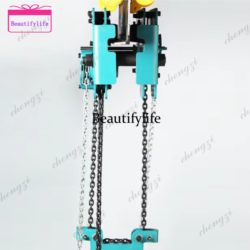 Heavy Equipment Lift - a55 저상형 이중 체인 수동 체인